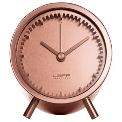 LEFF Amsterdam Tube Clock by Piet Hein Eek, Copper Copper